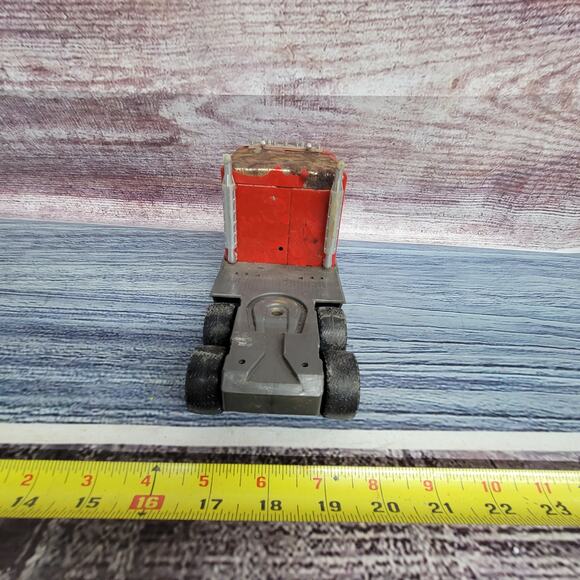 Nylint Pressed Steel muscle machine cabover semi no sound parts/repair red - Picture 6 of 12